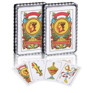 🌸. #1616-13. Spanish Playing Cards Set - Multicolor